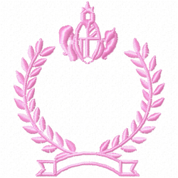Laurels Embroidery Design 12 Laurels Embroidery Design 12